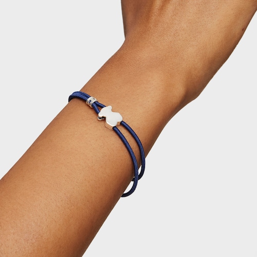 Pulsera elástica azul Sweet Dolls
