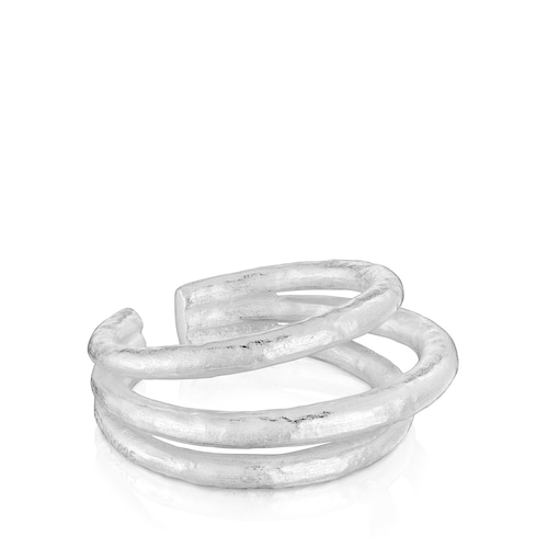 Silver open Ring Duna