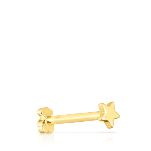 Piercing de oreja de oro con estrella TOUS Piercing