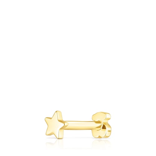 Piercing de oreja de oro motivo estrella TOUS Piercing