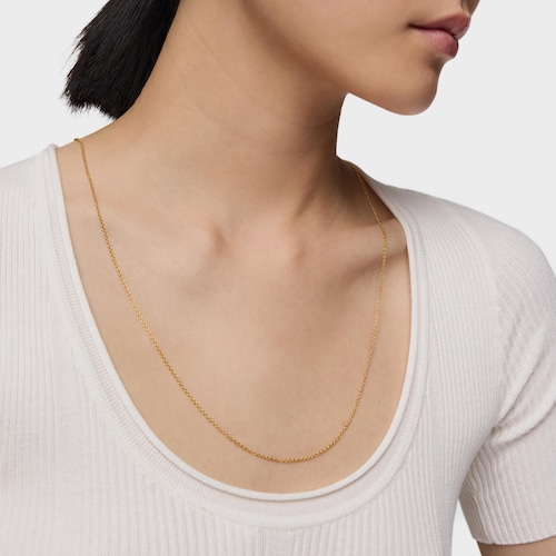 Vermeil Silver TOUS Chain Choker 70cm