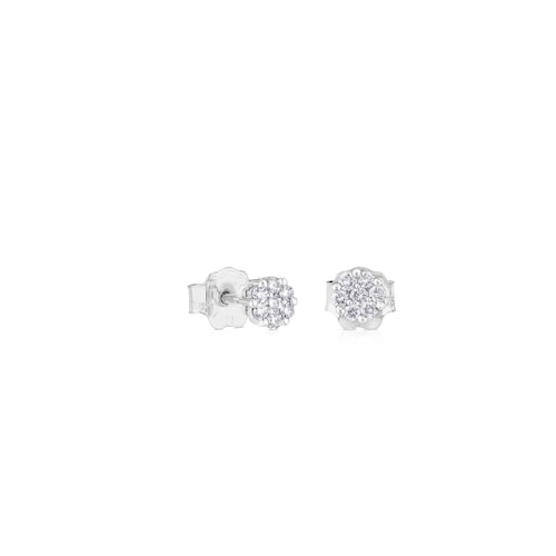 Pendientes de oro blanco y diamantes TOUS Diamonds
