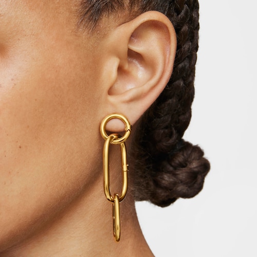 Silver Vermeil Hold Earrings