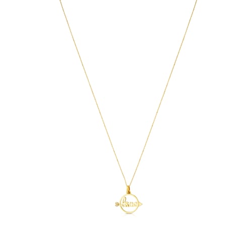 Collar San Valentín de Oro con Diamantes