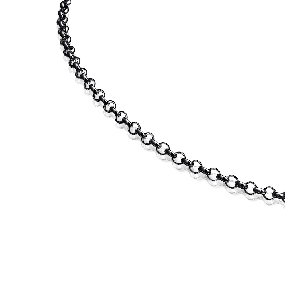 42 cm Dark Silver Hold Choker 42 cm Dark Silver Hold Choker