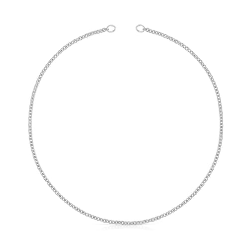 Silver TOUS Hold Choker 42cm