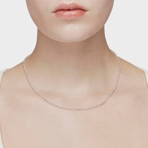 Silver TOUS Hold Choker 42cm